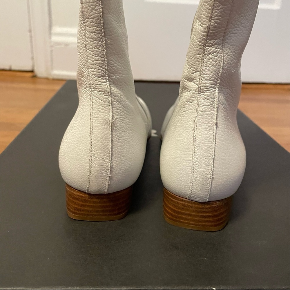 HP Fratelli Rossetti White Boots, Size 8, EU 38.5 - Picture 6 of 11